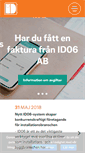 Mobile Screenshot of id06.se