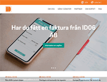 Tablet Screenshot of id06.se